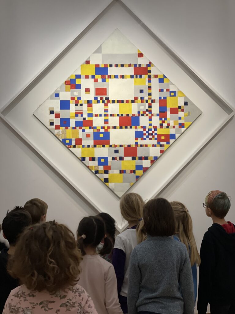 Besuch der Klassen 2a und 2b im Kunstmuseum