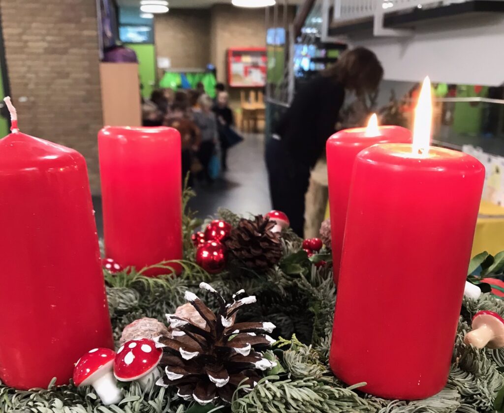 Advent, Advent die 3. Kerze brennt.