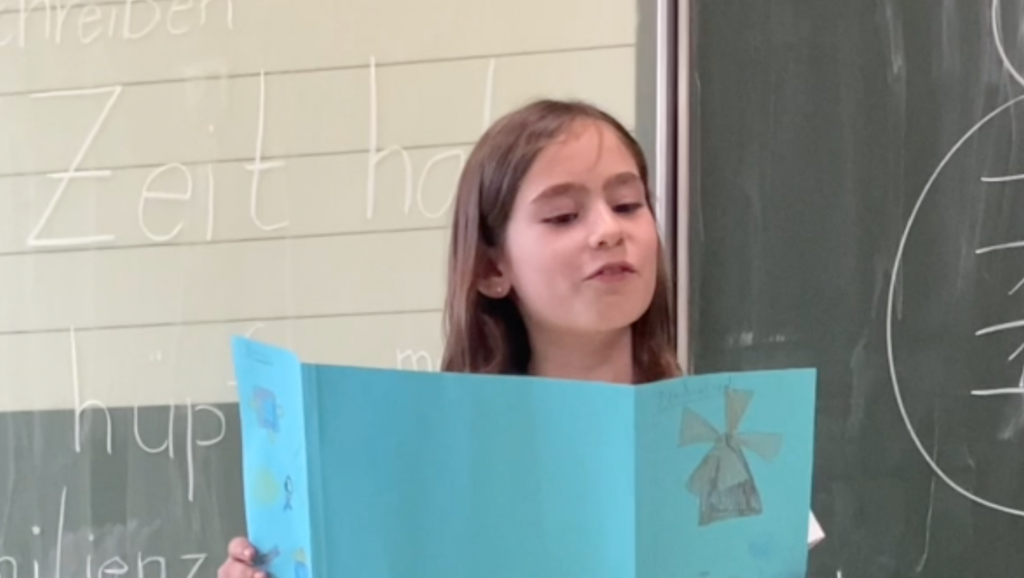 Spreekbeurt in Klasse 3