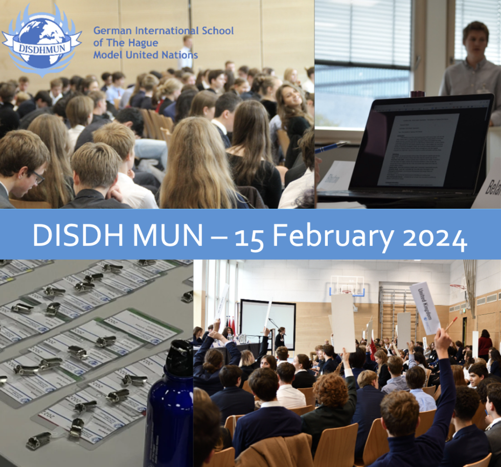 DISDHMUN am 15. Februar 2024!