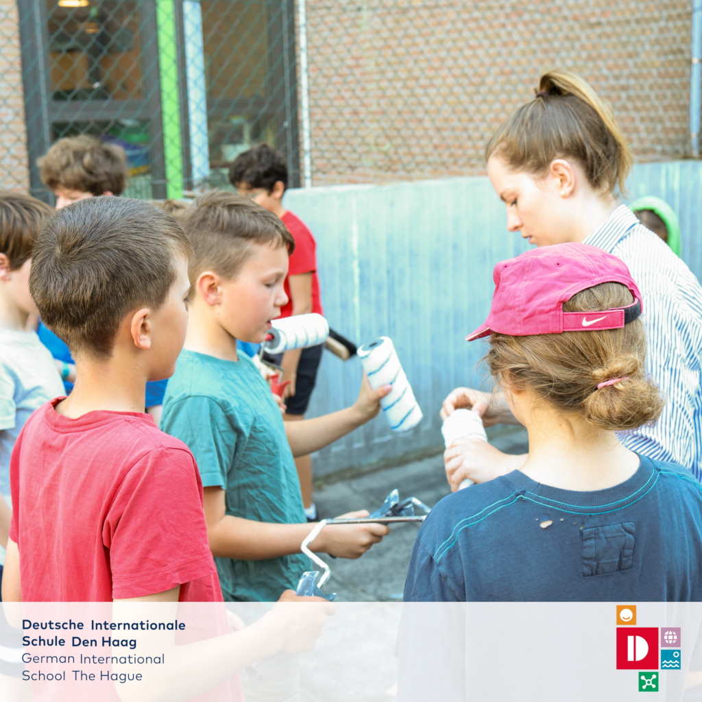 Neuer Anstrich in der Grundschule!